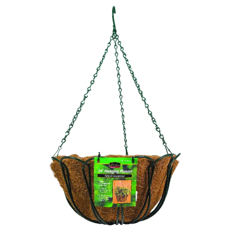 14-in. Green Growers Hanging Basket
