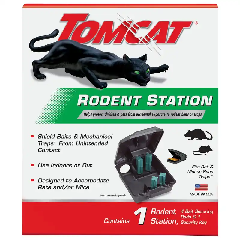 Rodent Bait Station Blocks For Mice And Rats 1 Pk