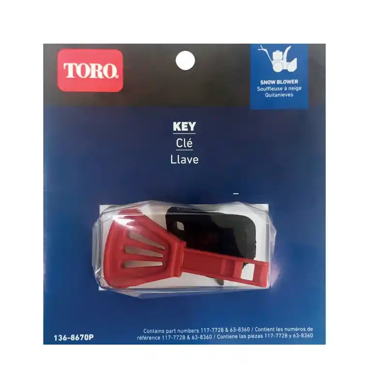 Snow Thrower Key For Toro