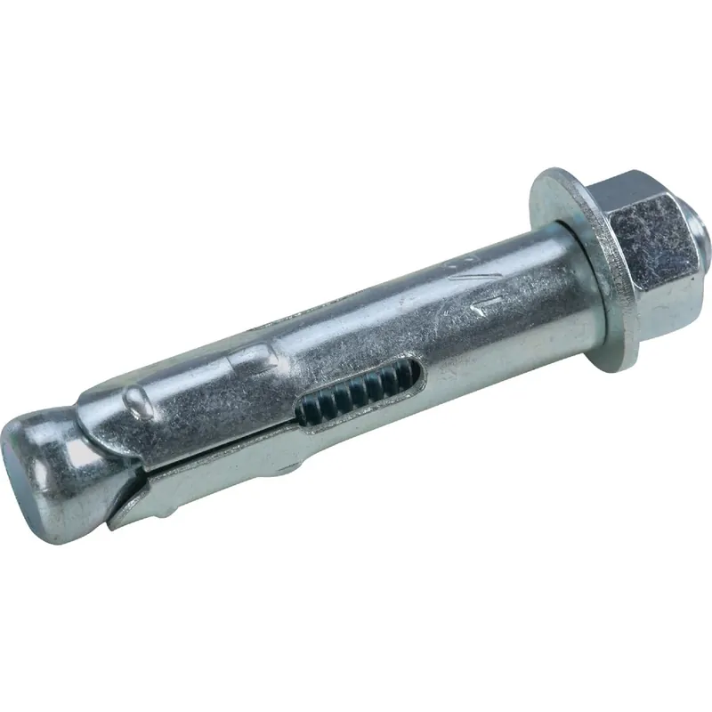 3/8 In. D X 3 In. L Steel Hex Head Sleeve Anchors 20 Pk