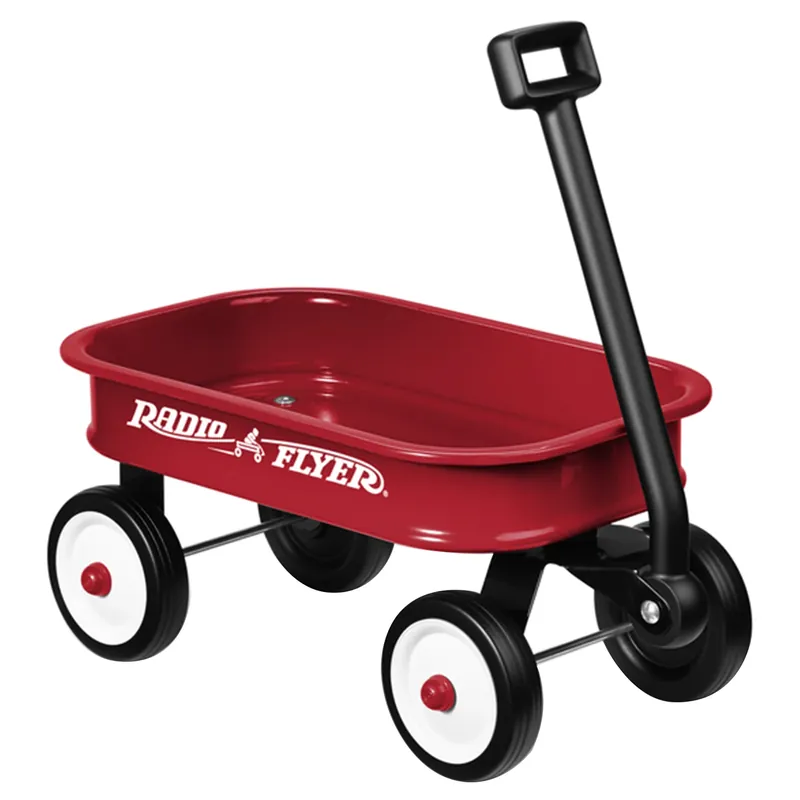 W5 Toy Wagon, Steel, Red, 12.5 Inches