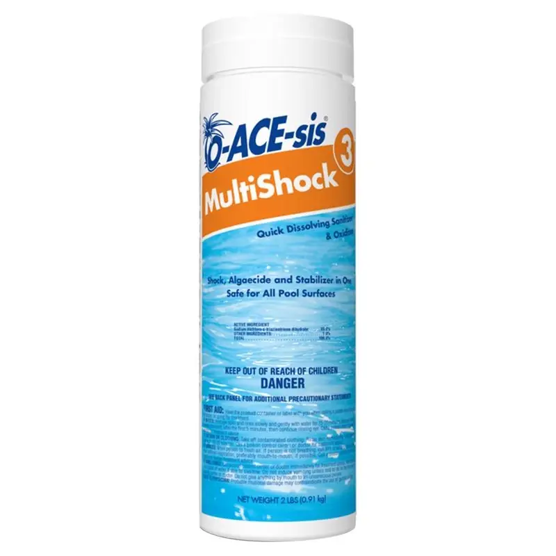 Granule Multishock 2 Lb - Chlorine Shock Treatment For Pools