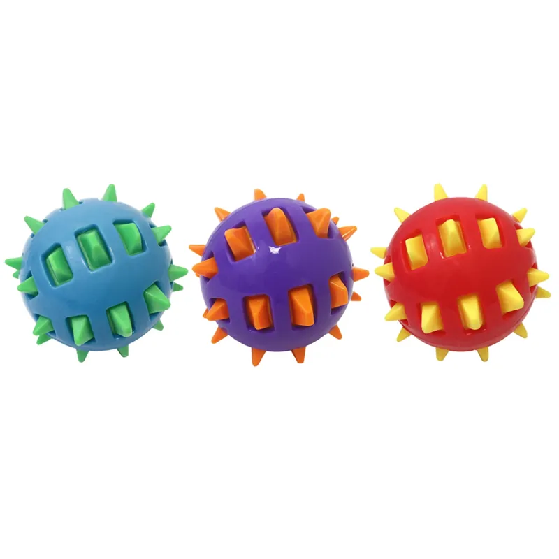 Ruff Enuff For Dog Assorted Tpr Spike Balls Dog Toy 1 Pk