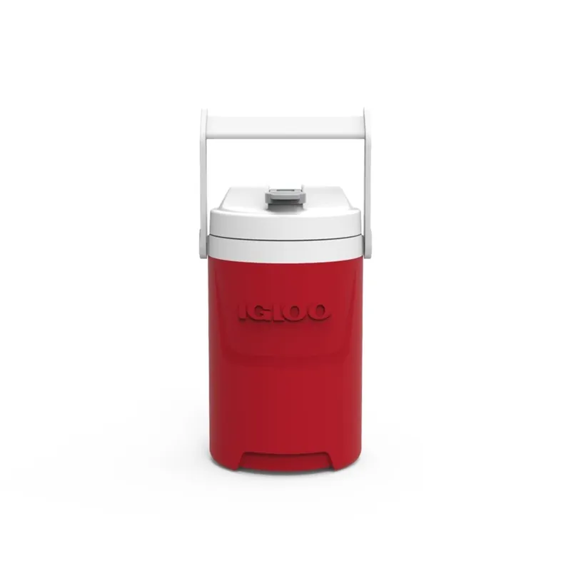 Laguna Red/white 1 Gallon Water Cooler With Flip Spigot