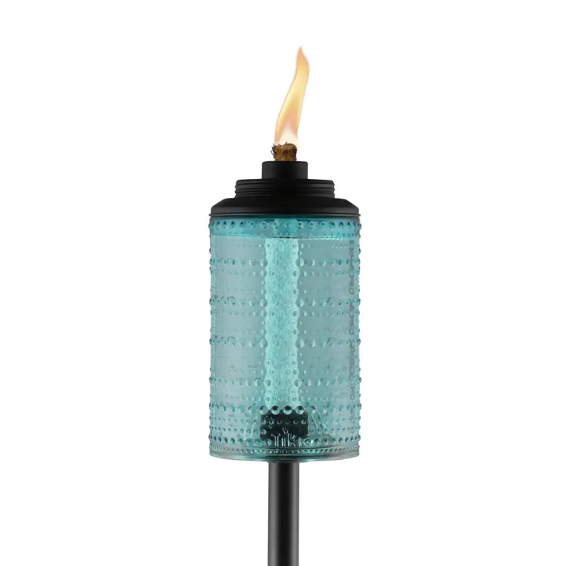 Carnival Glass Torch, 6.8 In.