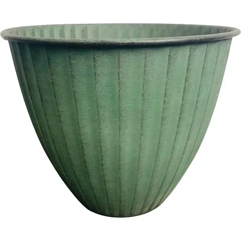 Monroe 8 In. D Metal Planter Sage