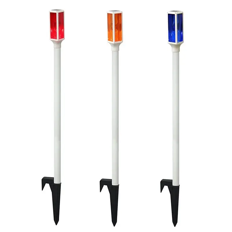 Multicolored Plastic/resin 42 In. H X 2 In. L X 2 In. W Driveway Marker Set Outdoor Garden St