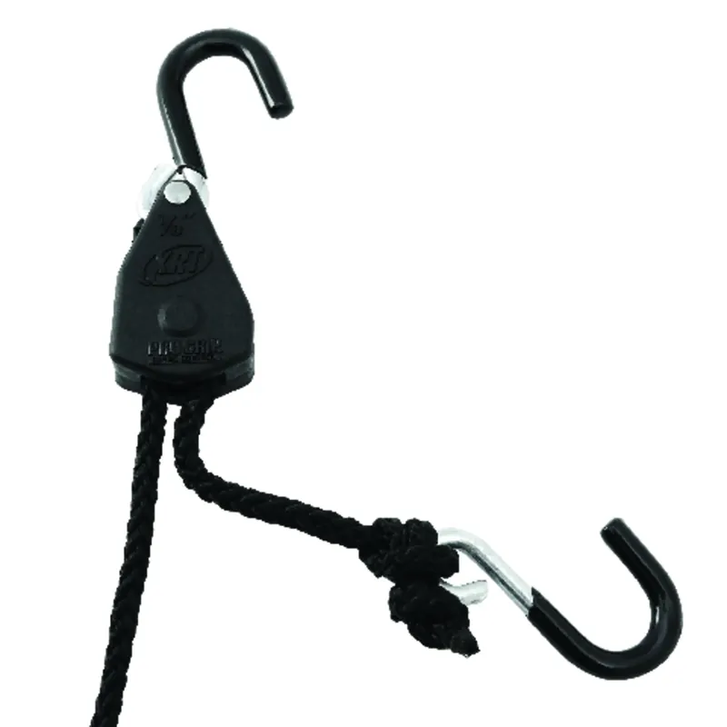 1/8 In. W X 5-1/2 Ft. L Black Particle Rope Lock Tie Down 2 Pk