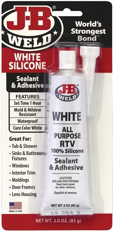 3 Oz. White All-purpose Rtv Silicone Sealant & Adhesive - Model 31312