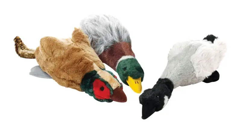 For Dog Assorted Plush Migrator Bird Dog Toy Large 1 Pk