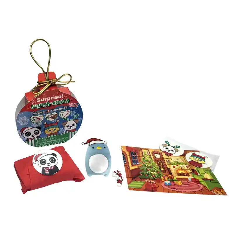 Surprise Squishy Animal Toy Multicolored