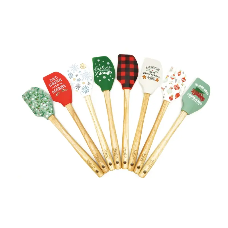 Assorted Silicone Christmas Spatula