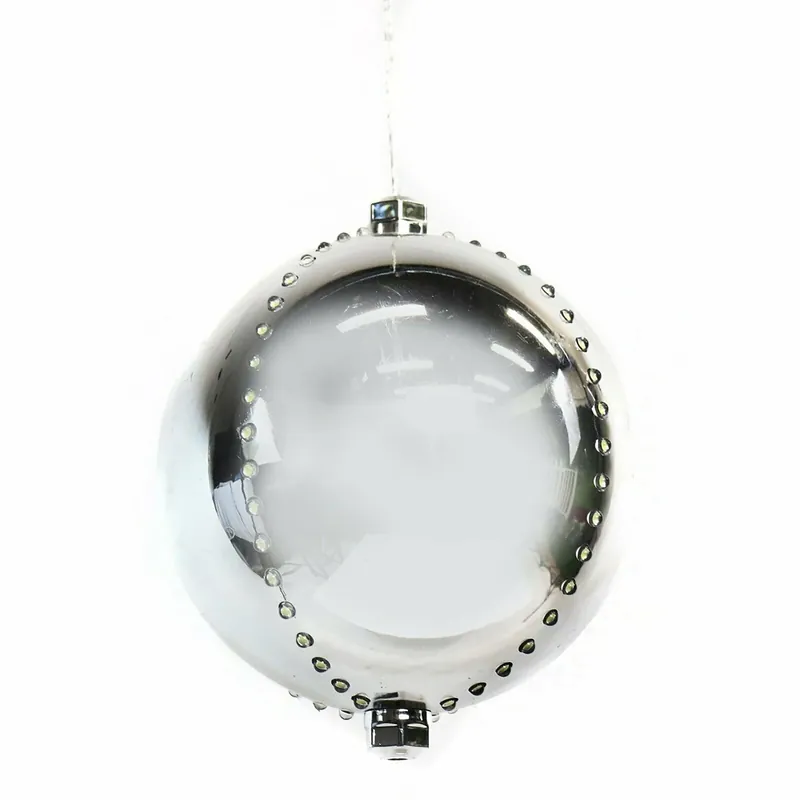Platinum Led Pure White Lighted Ornament 6 In. Hanging Decor