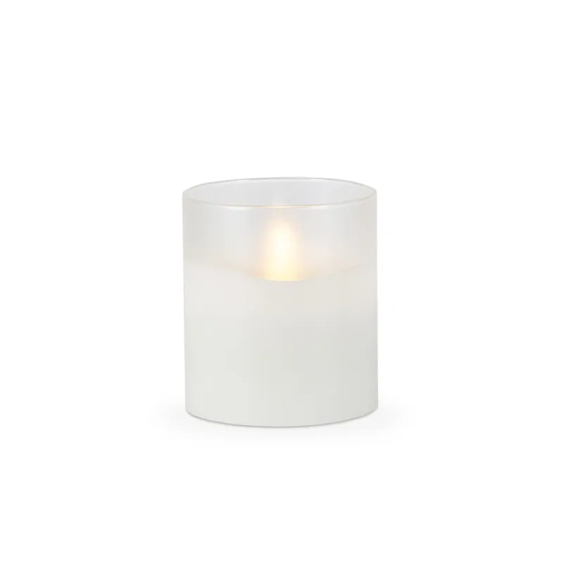 White No Scent Scent Flameless Hand Poured Candle