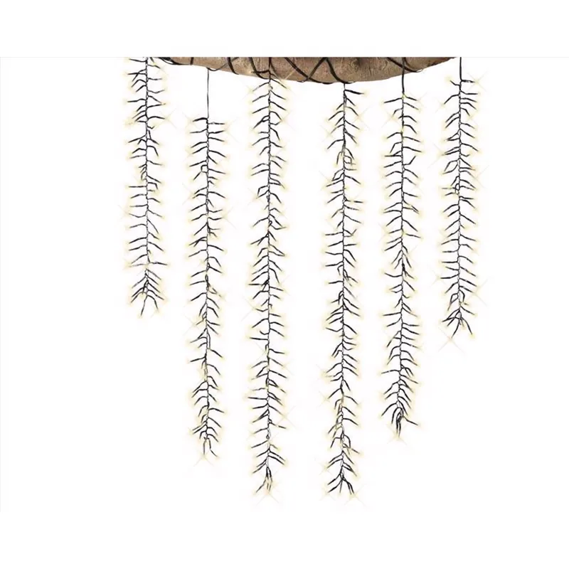 Gold Led Rice Clear/warm White 480 Ct Novelty Christmas Lights 7 Ft.
