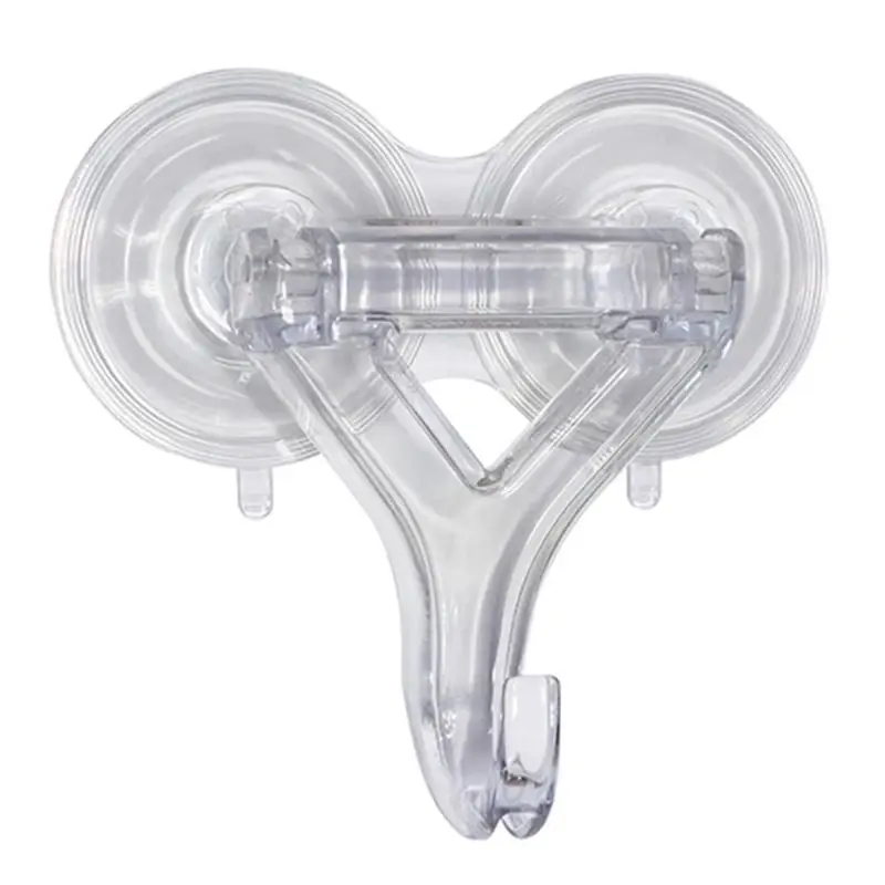 Plastic Heavy Duty Hook With Suction Cup 1 Pk