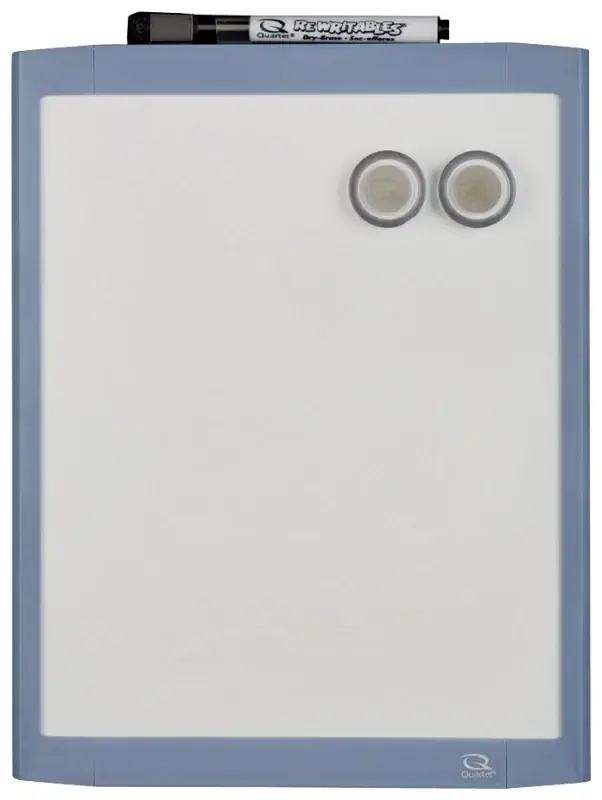 Magnetic Dry Erase Board, White, 8.5 X 11 In.