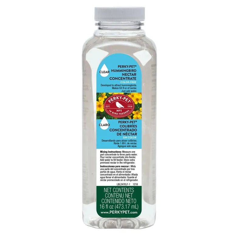 Hummingbird Sucrose Nectar Concentrate 12 Oz - Ideal For Attracting Hummingbirds