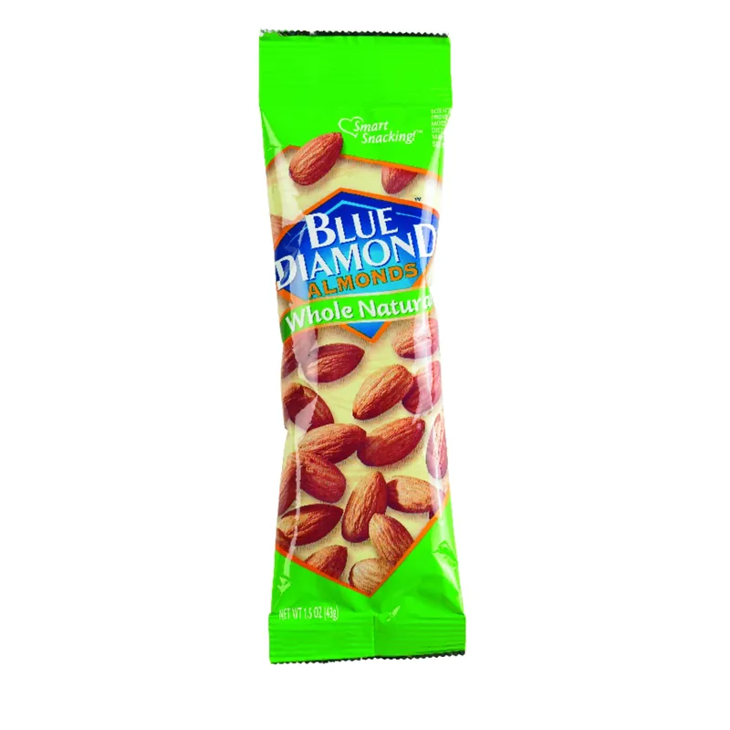 Whole Natural Almonds 1.5 Oz Bagged