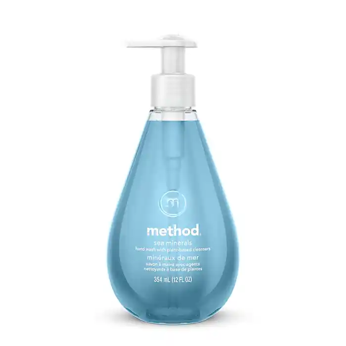 Gel Hand Wash, Sea Minerals, 12 Oz.