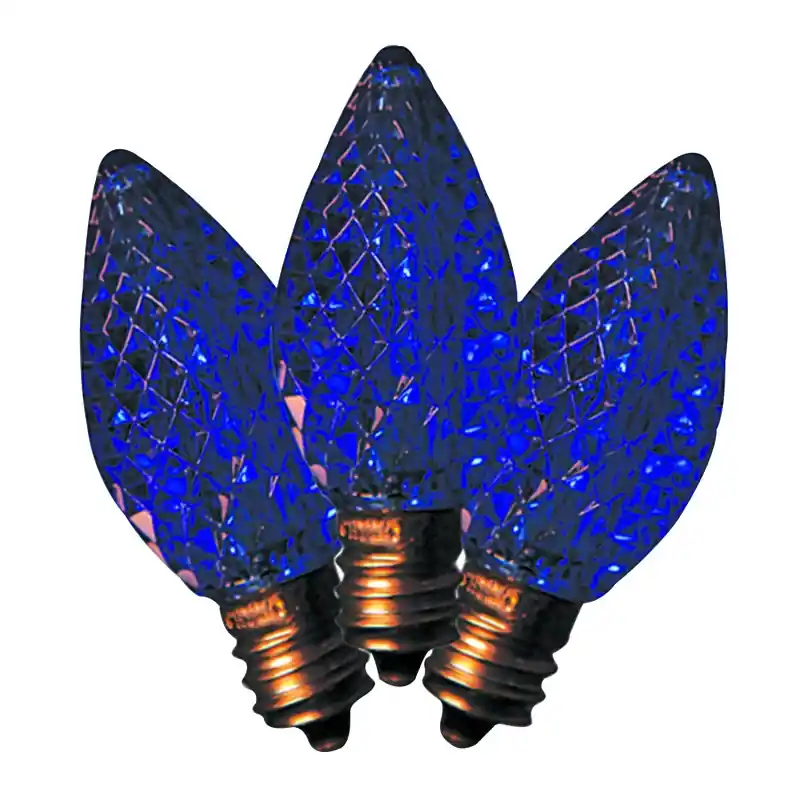 Led C7 Blue 25 Ct Replacement Christmas Light Bulbs