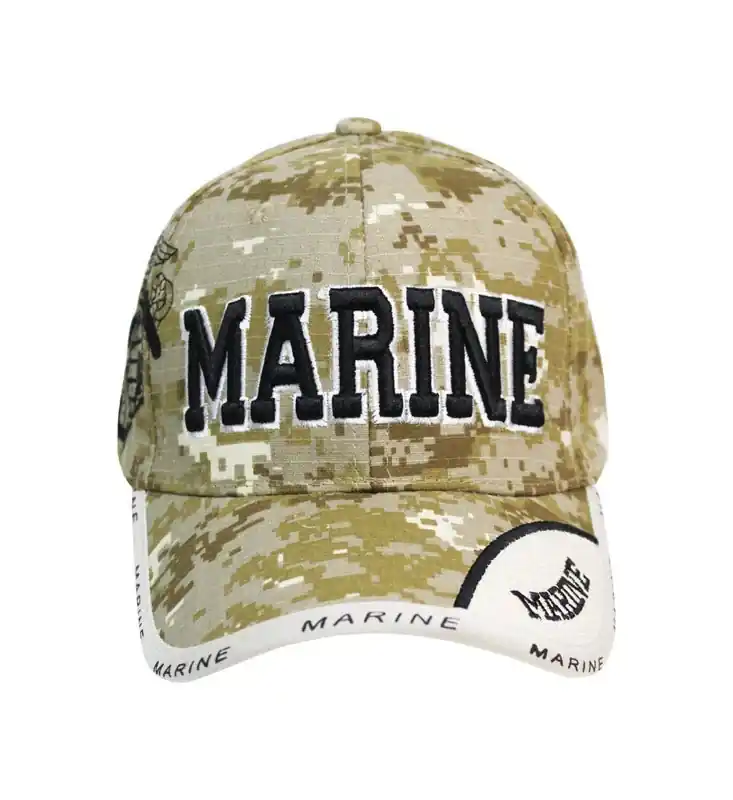 Us Marines Cap Camouflage One Size Fits All