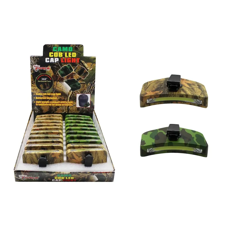 200 Lumens Camouflage Led Cap Light Model 08-1518