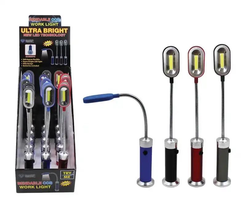 200 Lm Assorted Led C.o.b. Work Light Aaa Battery