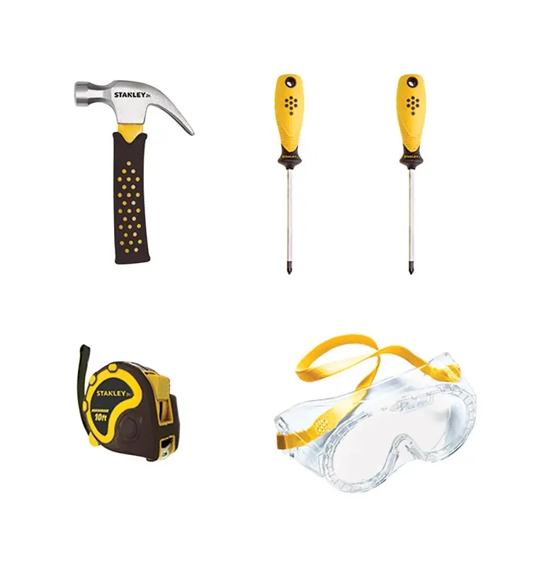 Tool Set Multicolored 5 Pc
