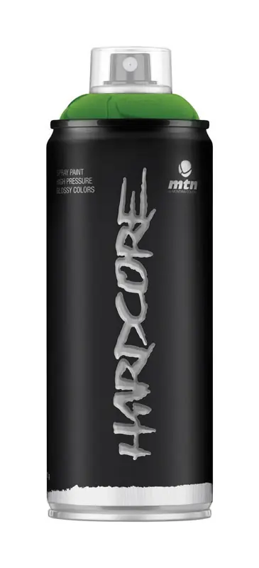 Hardcore Gloss Valley Green Spray Paint 11 Oz - All Purpose Indoor/outdoor Use
