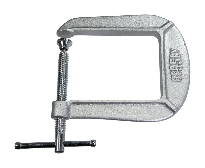 C-clamp, Drop-forged, Deep Throat, 3 In.