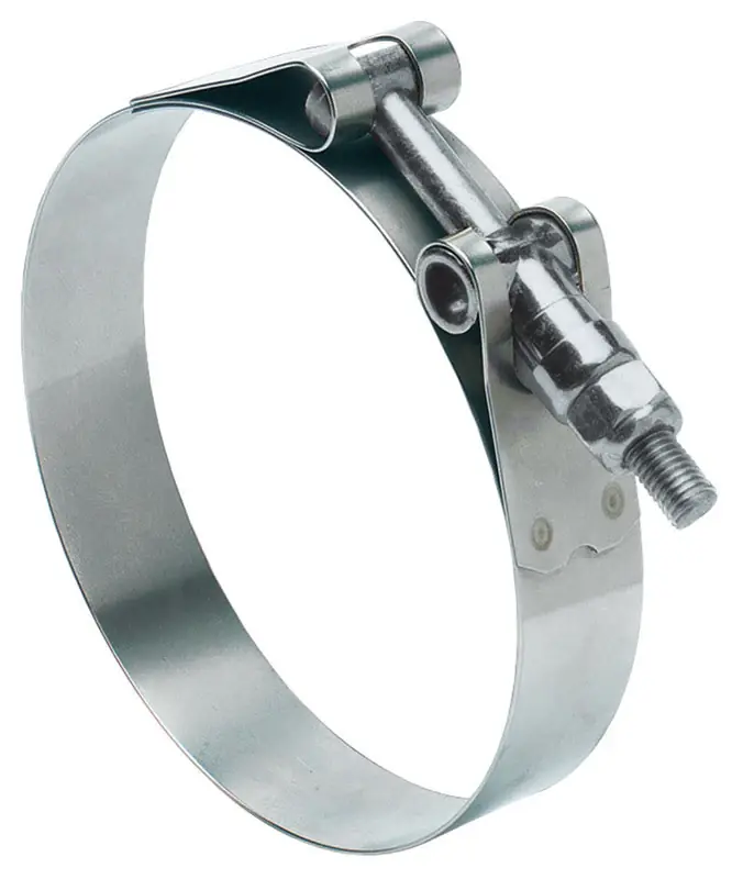 Tridon 1.88 In To 2.19 In. Sae 188 Hose Clamp With Tongue Bridge Stainless Steel Band T-bolt