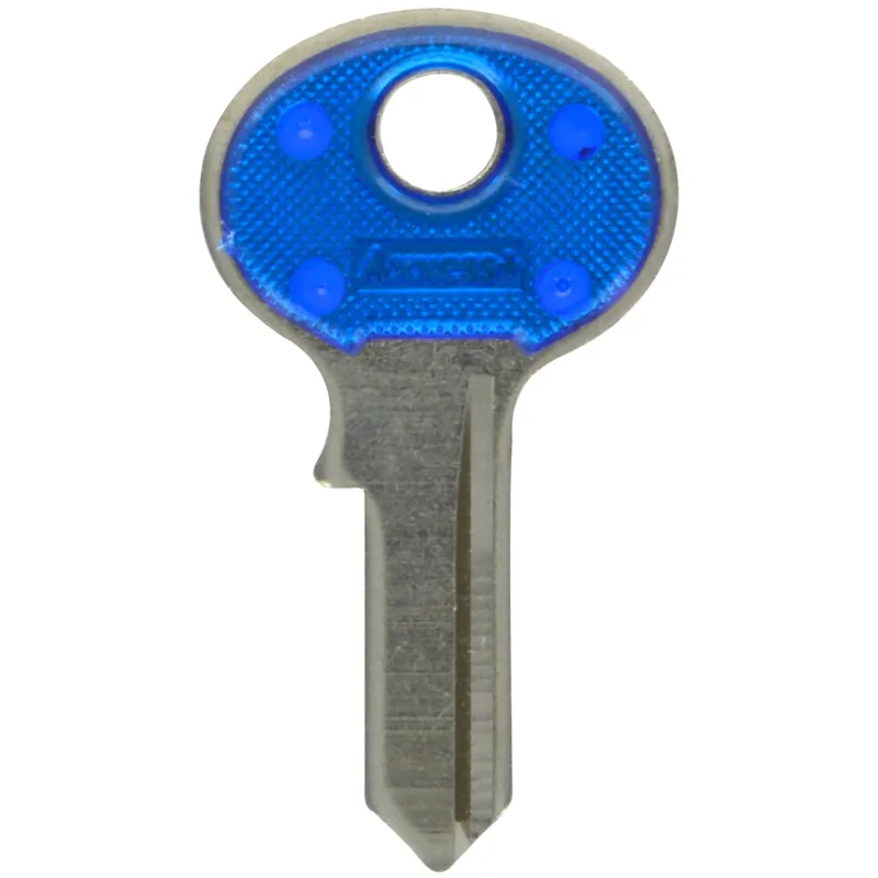 Traditional Key House/office Key Blank 69 Single For Master Locks Blue/silver