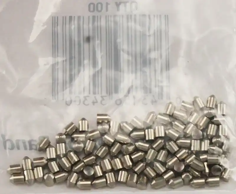 F-series No. 3 Metal Lock Bottom Pins 100 Pk