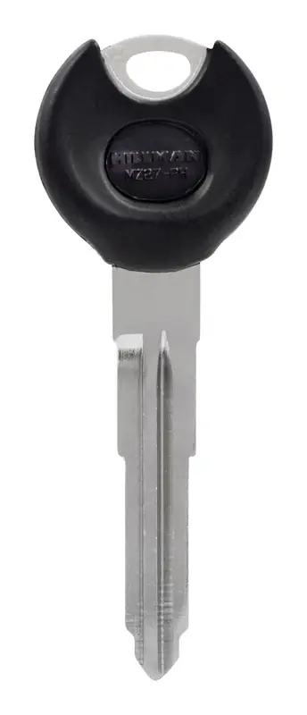 Traditional Key Automotive Key Blank Double For Mazda Black/silver