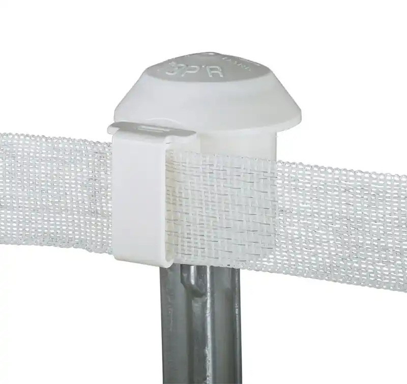 T-post Safety Cap And Insulator White