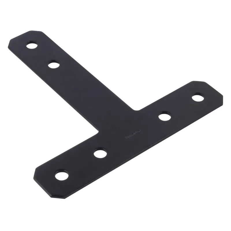 3/16 In. H X 12 In. W X 12 In. L Black Steel T-plate For Reinforcement