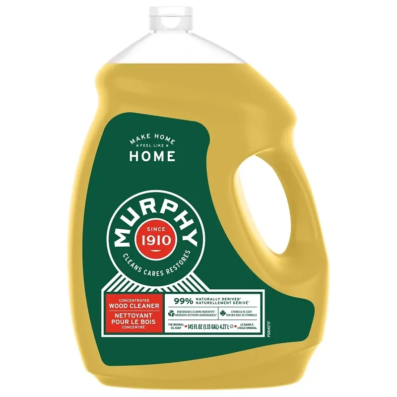 Orange Wood Cleaner 145 Ounce - Original Oil Soap For Natural Shine