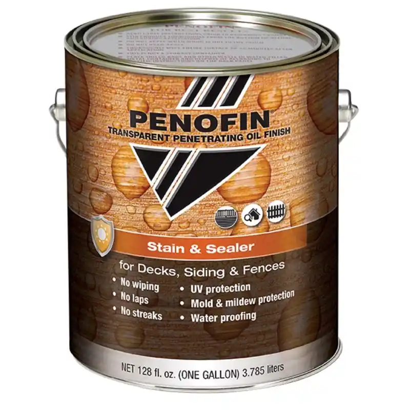 Transparent Matte Ebony Oil-based Alkyd-oil Stain And Sealer 1 Gallon