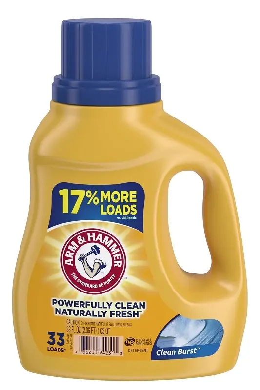 Clean Burst Scent Laundry Detergent Liquid 1 Qt 1 Pk