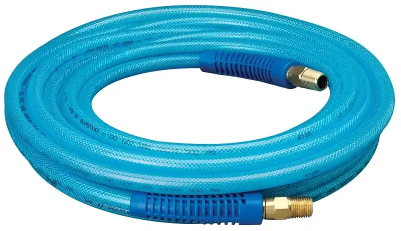 1/4 In. X 25 Ft. Polyurethane Air Hose - 300 Psi Blue