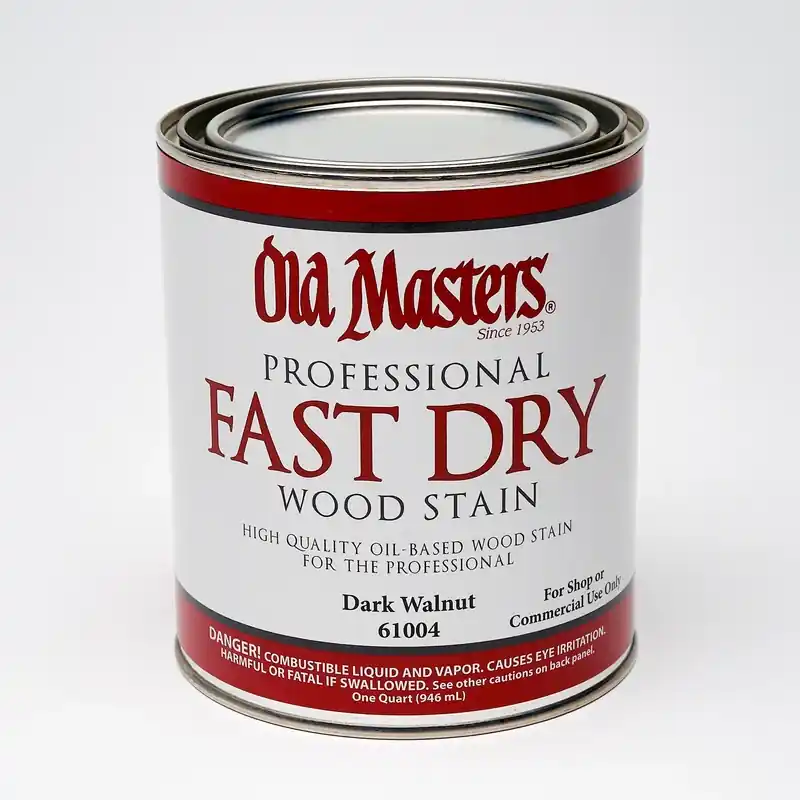 Fast Dry Stain, Oil-based, Dark Walnut, 1-qt.