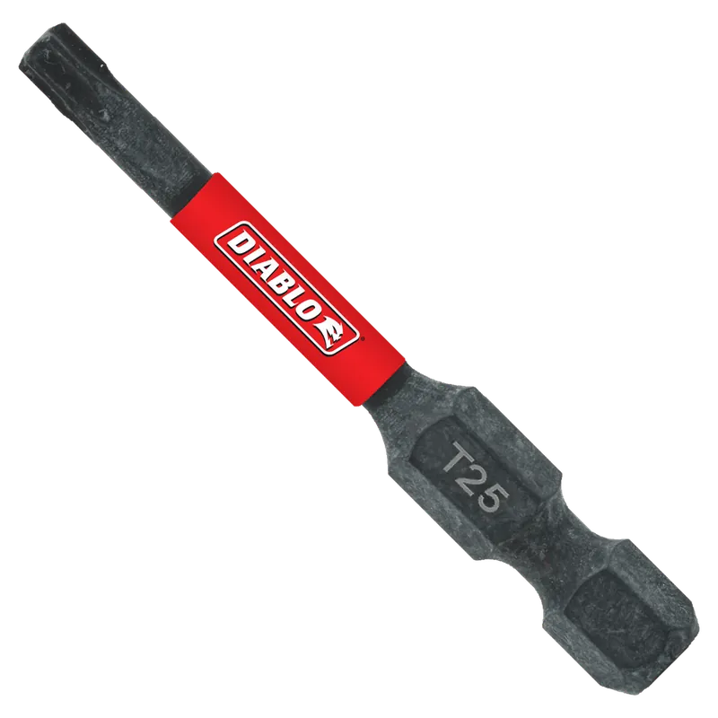 Torx 25 X 2 In. L Driver Bit Black Oxide 5 Pc