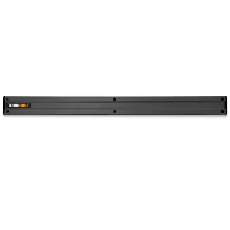 24 In. W X 7.48 In. H X 0.47 In. D Wall Tool Organizer - Steel Black