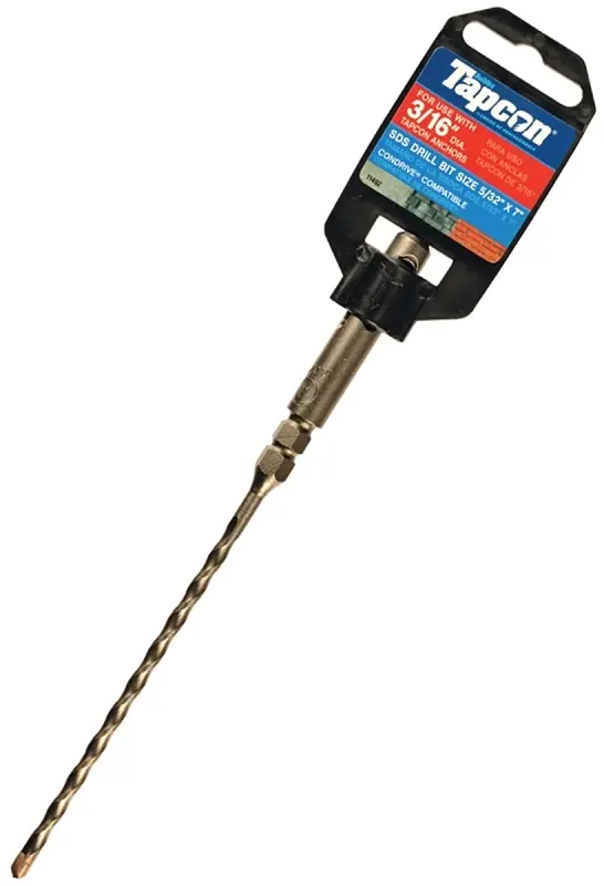 5/32 In. X 7 In. L Carbide Tipped Drill Bit Sds-plus Shank 1 Pk
