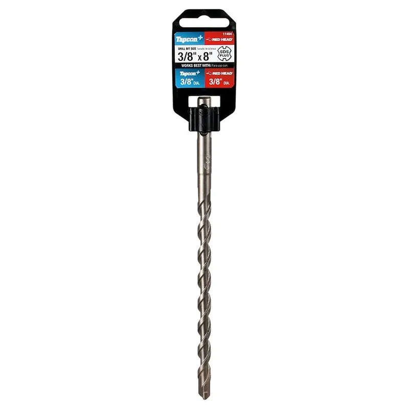 3/8 In. X 8 In. L Carbide Tipped Drill Bit Sds-plus Shank 1 Pk
