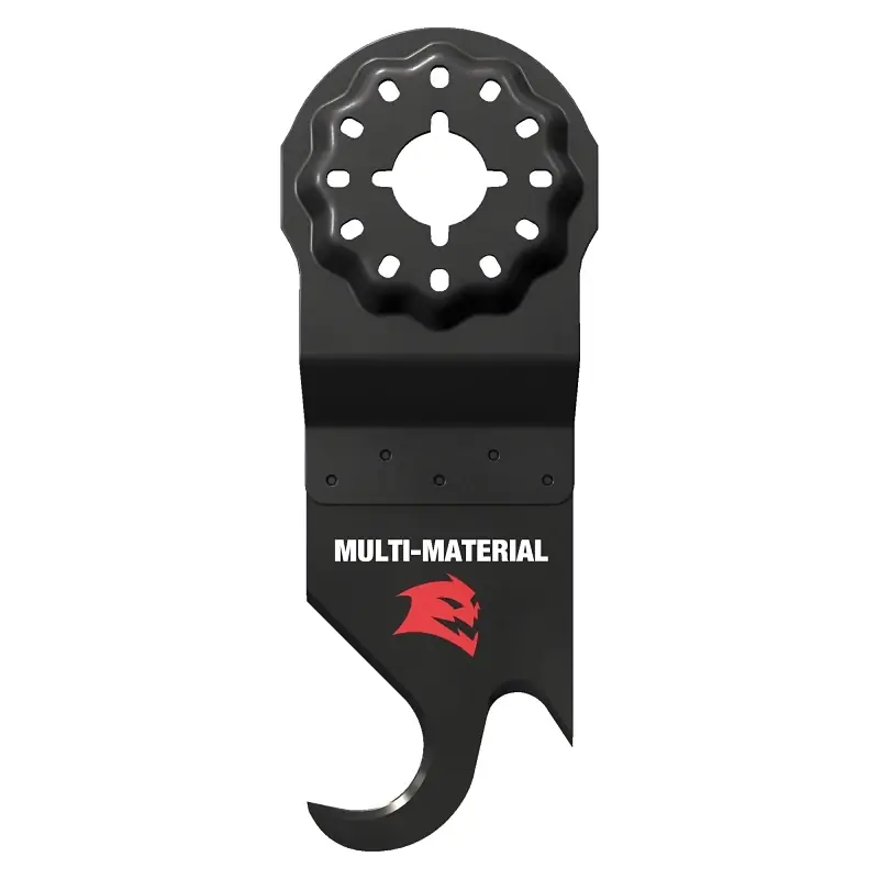 Starlock 1-1/4 In. W High Carbon Steel Hook Knife Oscillating Blade Multi-material 1 Pk