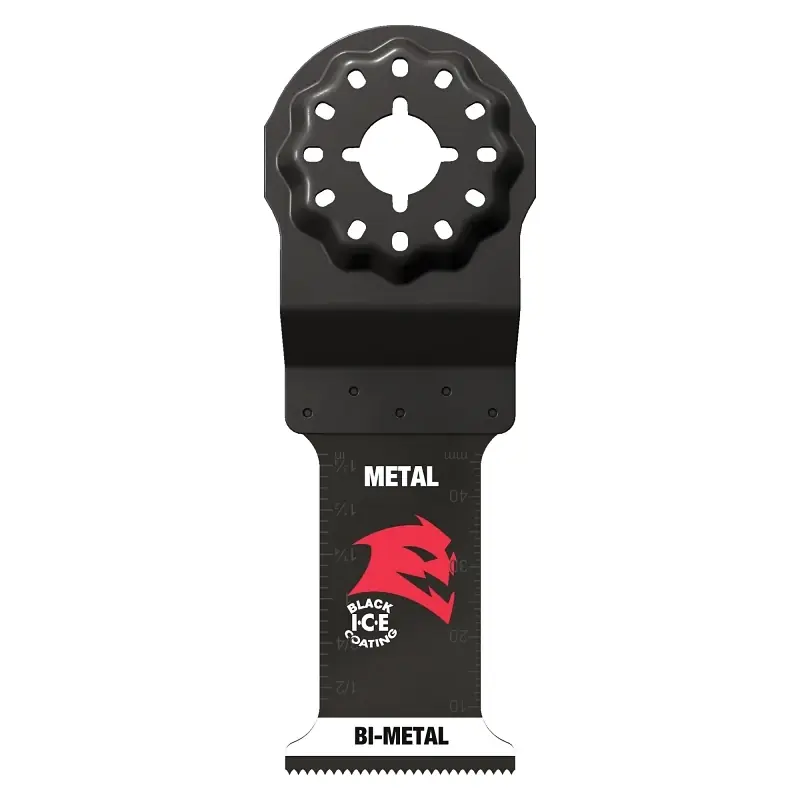 Starlock 1-1/4 In. W Bi-metal Curved Contact Edge Oscillating Blade Metal 10 Pk