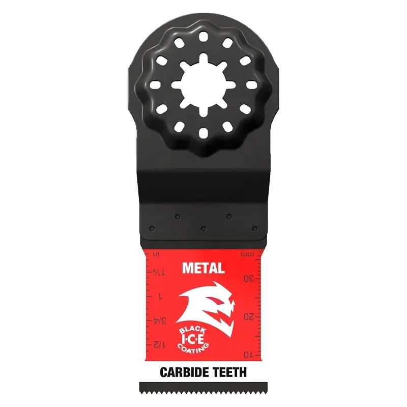 Starlock 1-1/4 In. W Carbide Oscillating Blade Metal 10 Pk