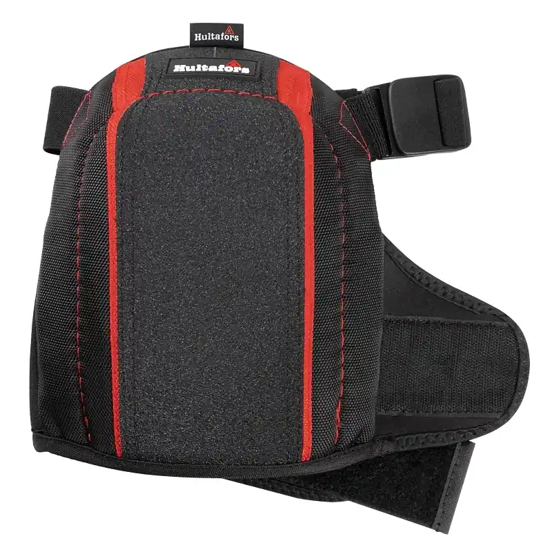 Hultafors Work Gear 23 In. L X 22 In. W Gel Flooring Knee Pads Black/red